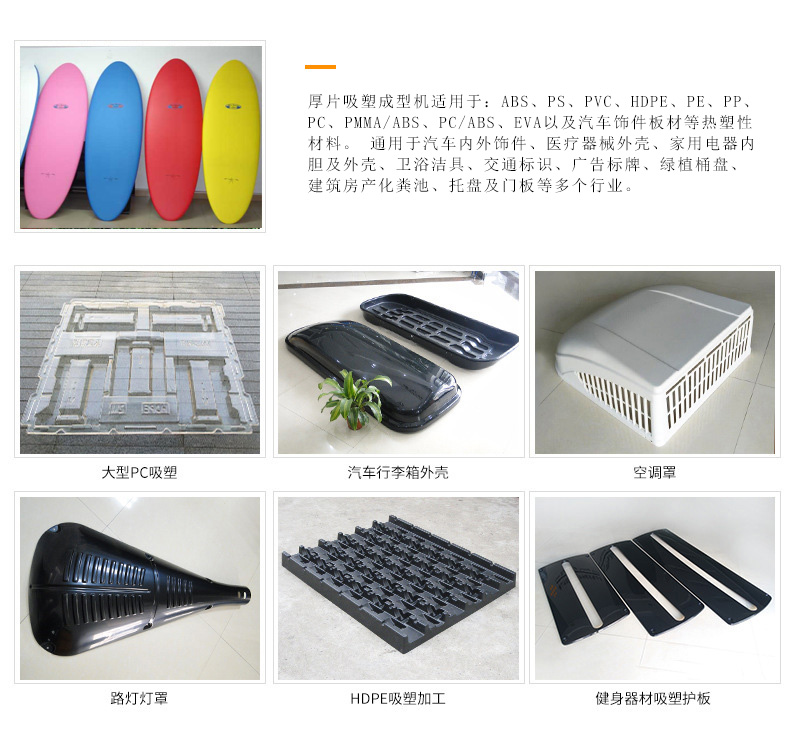 沖浪板厚片<a href=http://m.ykrf.com.cn/ target=_blank class=infotextkey>吸塑機</a>